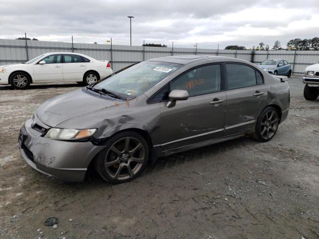 Photo 1 from auction – 2008 HONDA CIVIC SI with VIN 2HGFA55508H708802