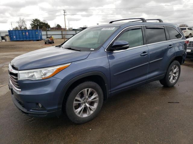 TOYOTA HIGHLANDER 2016 con VIN 5TDBKRFH1GS341726 - Foto de la subasta