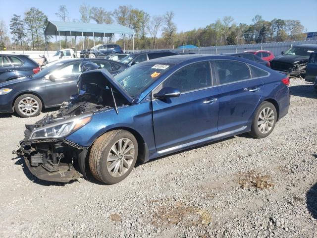 HYUNDAI SONATA SPO 2017 with VIN 5NPE34AF2HH573360 - Photo from auction