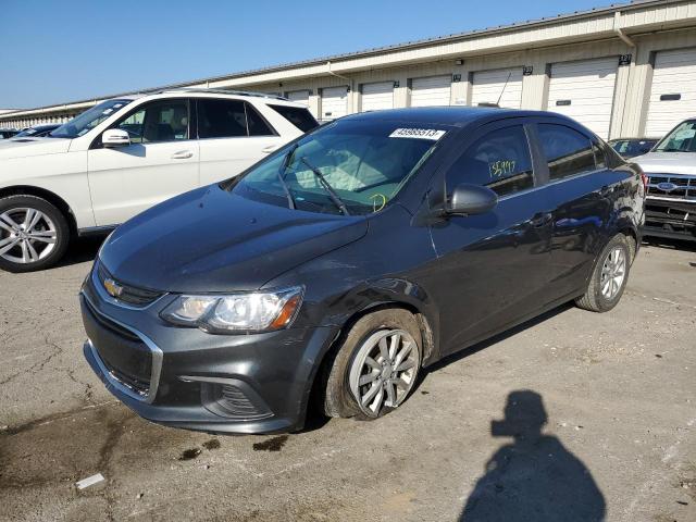 CHEVROLET SONIC LT 2017 with VIN 1G1JD5SH4H4140767 - Photo from auction