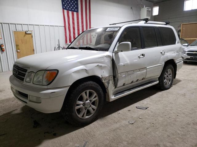 LEXUS LX 470 2003 with VIN JTJHT00W833526973 - Photo from auction