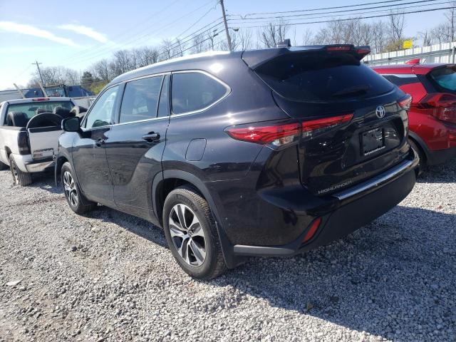 Photo 2 from auction – 2020 TOYOTA HIGHLANDER with VIN 5TDGZRBH8LS026178