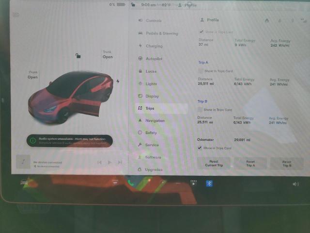 Photo 9 from auction – 2022 TESLA MODEL 3 with VIN 5YJ3E1EA6NF188814