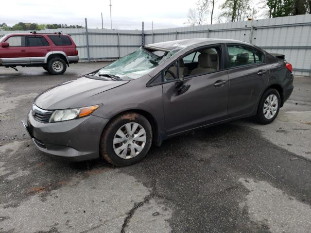 HONDA CIVIC LX 2012 with VIN 19XFB2F58CE051180 - Photo from auction