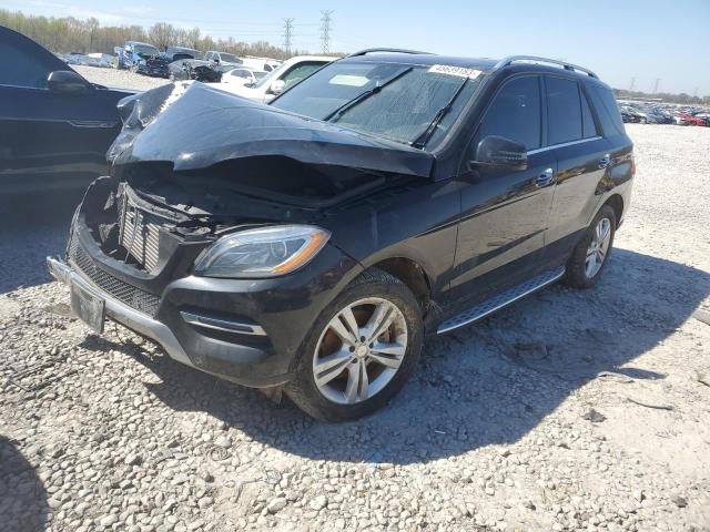 MERCEDES-BENZ ML 350 BLU 2014 with VIN 4JGDA2EBXEA424299 - Photo from auction