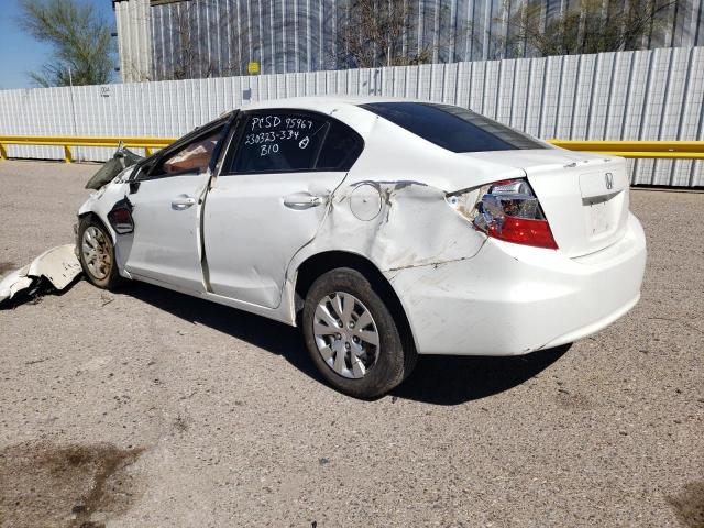 Photo 2 from auction – 2012 HONDA CIVIC LX with VIN 2HGFB2F51CH525413