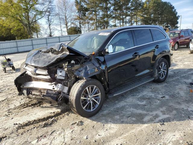 TOYOTA HIGHLANDER 2017 with VIN 5TDKZRFH3HS187548 - Photo from auction