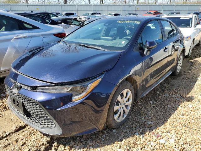 TOYOTA COROLLA LE 2022 with VIN 5YFEPMAE1NP333436 - Photo from auction