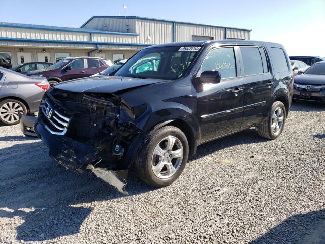 HONDA PILOT EXLN 2015 with VIN 5FNYF3H75FB014345 - Photo from auction