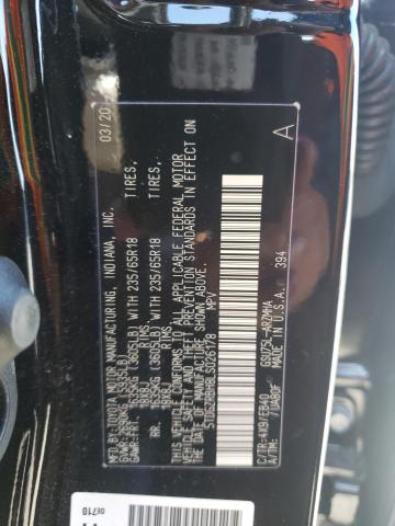 Photo 14 from auction – 2020 TOYOTA HIGHLANDER with VIN 5TDGZRBH8LS026178