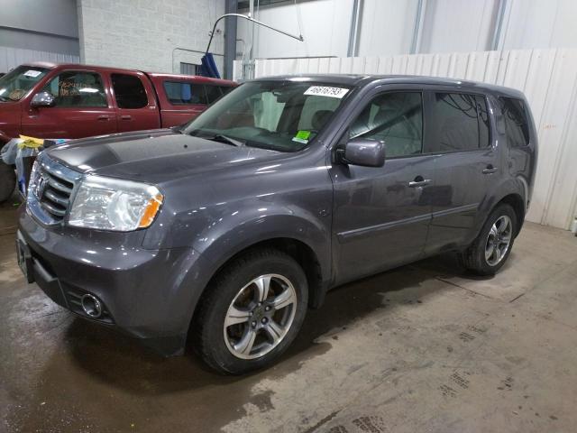HONDA PILOT SE 2015 with VIN 5FNYF4H31FB052576 - Photo from auction