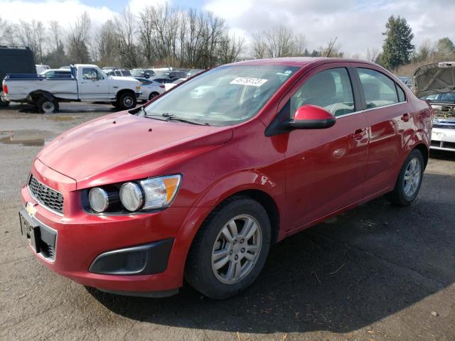 CHEVROLET SONIC LT 2013 with VIN 1G1JC5SB6D4122392 - Photo from auction