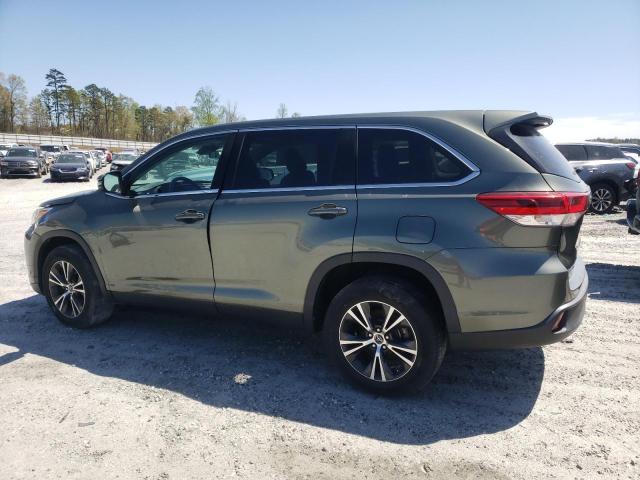 Photo 2 from auction – 2019 TOYOTA HIGHLANDER with VIN 5TDZARFH2KS042269