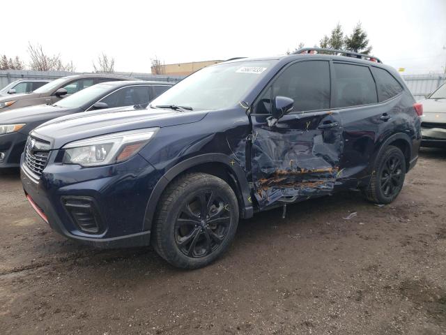 Photo 1 from auction – 2020 SUBARU FORESTER S with VIN JF2SKEMC3LH487125