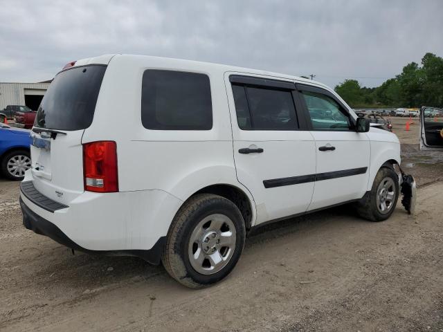 Photo 3 from auction – 2013 HONDA PILOT LX with VIN 5FNYF3H21DB010407