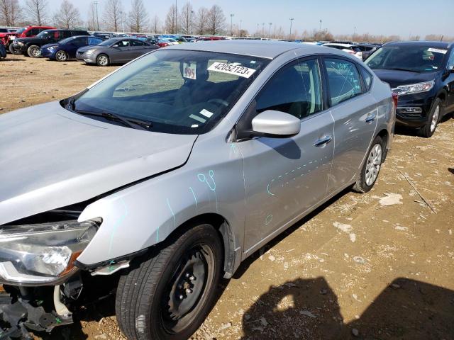 NISSAN SENTRA S 2017 with VIN 3N1AB7AP7HY241352 - Photo from auction