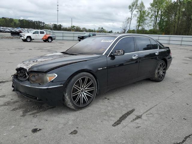BMW 760 LI 2003 with VIN WBAGN834X3DK10550 - Photo from auction