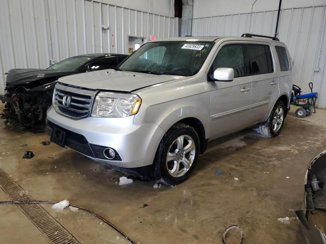 HONDA PILOT EXL 2014 with VIN 5FNYF3H52EB021153 - Photo from auction