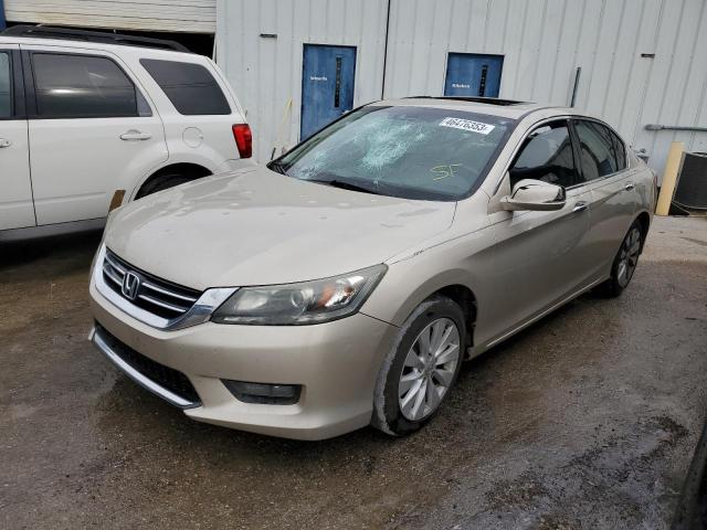 HONDA ACCORD EXL 2014 with VIN 1HGCR3F87EA032769 - Photo from auction