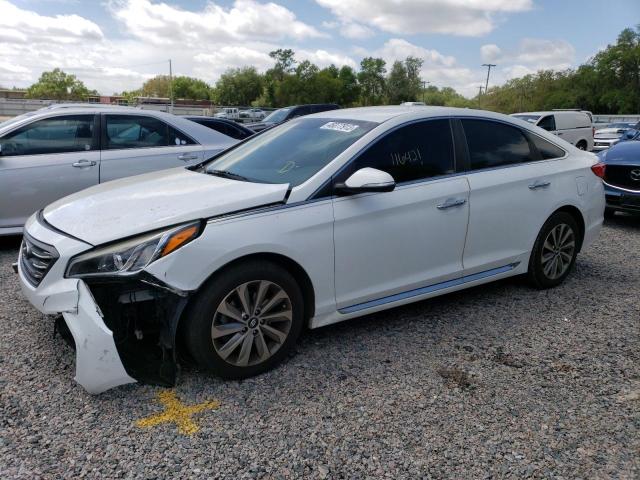 HYUNDAI SONATA SPO 2016 with VIN 5NPE34AF3GH426124 - Photo from auction