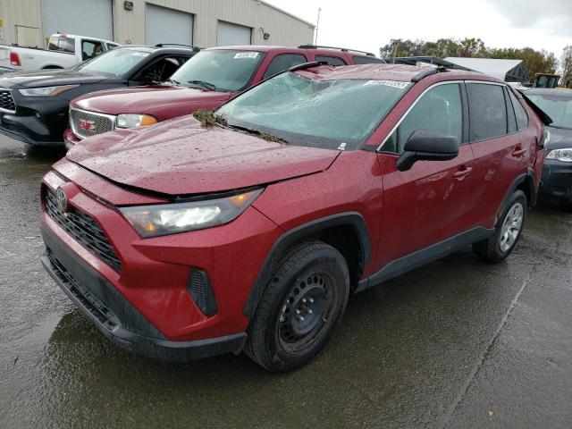 TOYOTA RAV4 LE 2021 with VIN 2T3H1RFVXMW149587 - Photo from auction