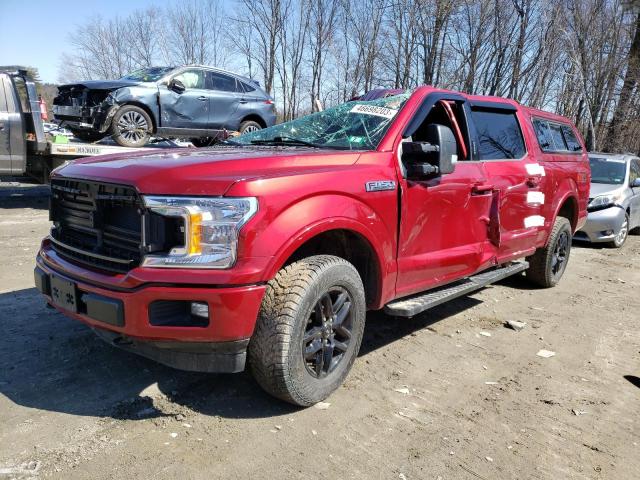 FORD F150 SUPER 2018 with VIN 1FTFW1E53JFE05562 - Photo from auction