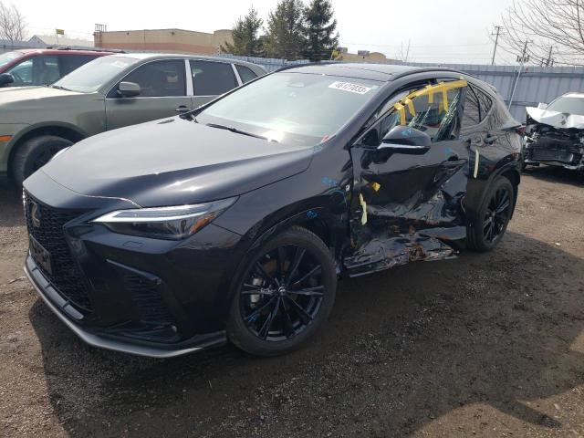 LEXUS NX 350 2022 with VIN 2T2KGCEZ7NC015987 - Photo from auction