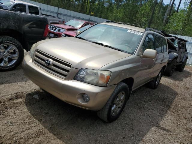 TOYOTA HIGHLANDER 2006 with VIN JTEGP21A460122751 - Photo from auction