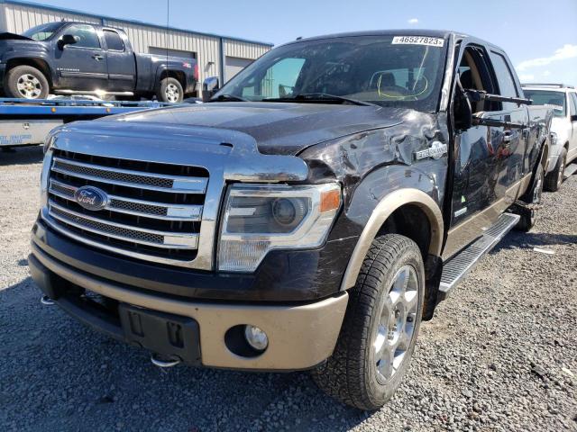 FORD F150 SUPER 2013 with VIN 1FTFW1ET8DKF74907 - Photo from auction