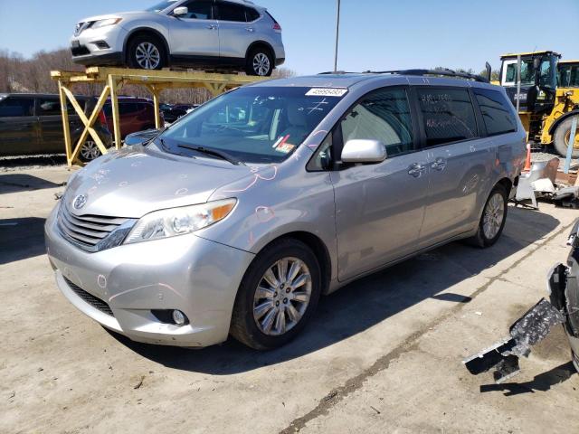TOYOTA SIENNA XLE 2011 with VIN 5TDYK3DC6BS016822 - Photo from auction