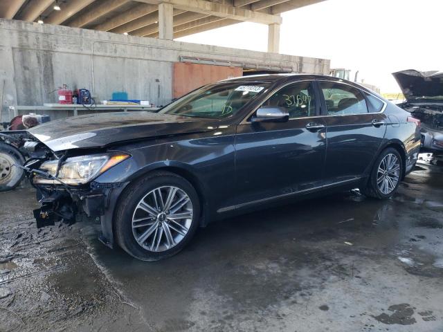 GENESIS G80 BASE 2018 with VIN KMHGN4JE7JU223594 - Photo from auction