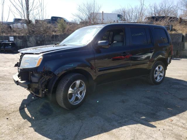 HONDA PILOT EXL 2013 with VIN 5FNYF4H50DB036612 - Photo from auction