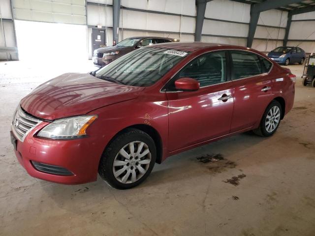 NISSAN SENTRA S 2015 with VIN 3N1AB7AP2FL636677 - Photo from auction