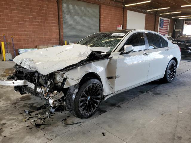 BMW 740 I 2012 with VIN WBAKA4C50CDS99455 - Photo from auction