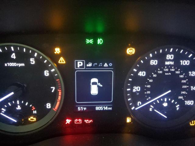 Photo 9 from auction – 2018 HYUNDAI TUCSON SEL with VIN KM8J3CA40JU822432