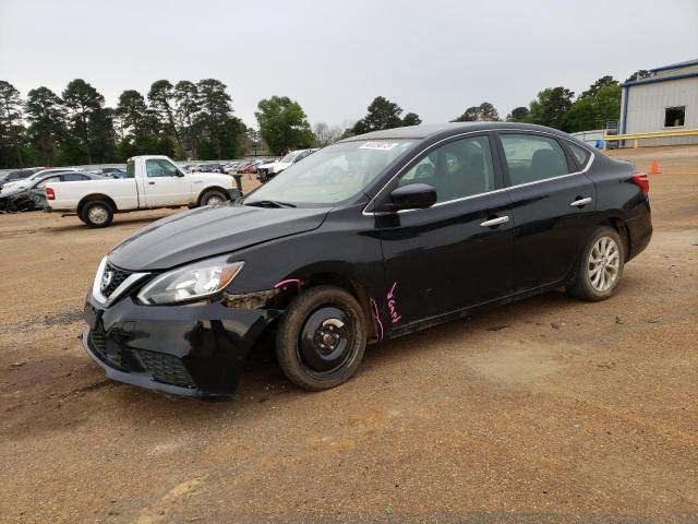 NISSAN SENTRA S 2019 with VIN 3N1AB7AP3KL610907 - Photo from auction