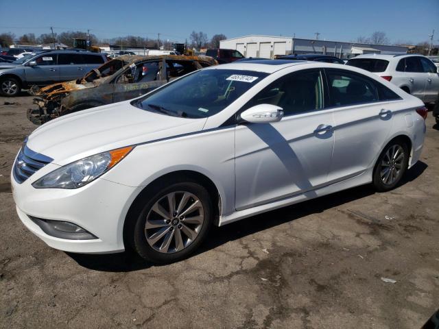 HYUNDAI SONATA SE 2014 with VIN 5NPEC4AC9EH900046 - Photo from auction