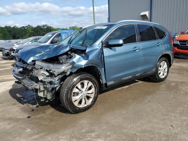 HONDA CR-V EXL 2013 with VIN 5J6RM4H73DL045551 - Photo from auction