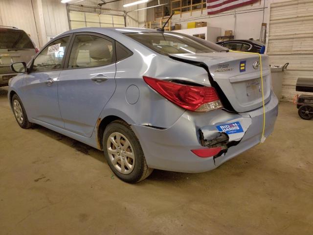Photo 2 from auction – 2013 HYUNDAI ACCENT GLS with VIN KMHCT4AE5DU554568