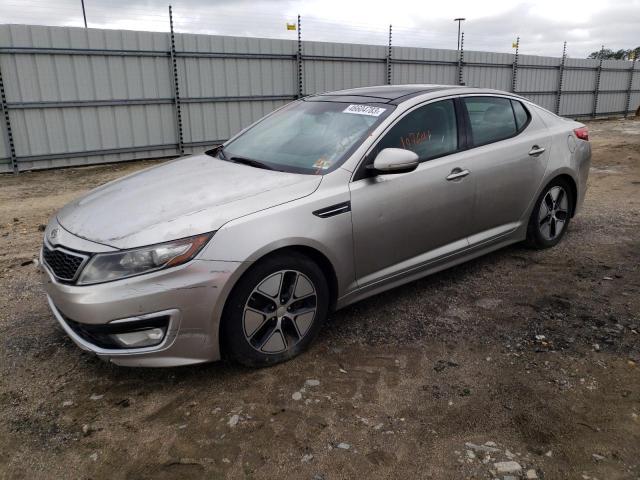 KIA OPTIMA HYB 2012 with VIN KNAGM4AD8C5032114 - Photo from auction