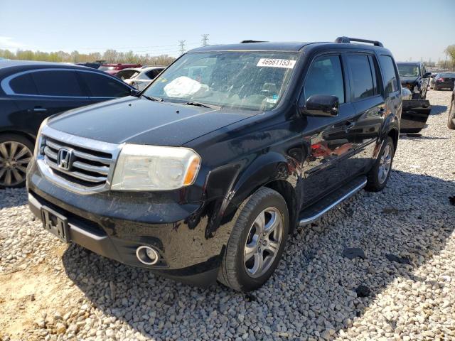HONDA PILOT EXL 2014 with VIN 5FNYF4H65EB006001 - Photo from auction