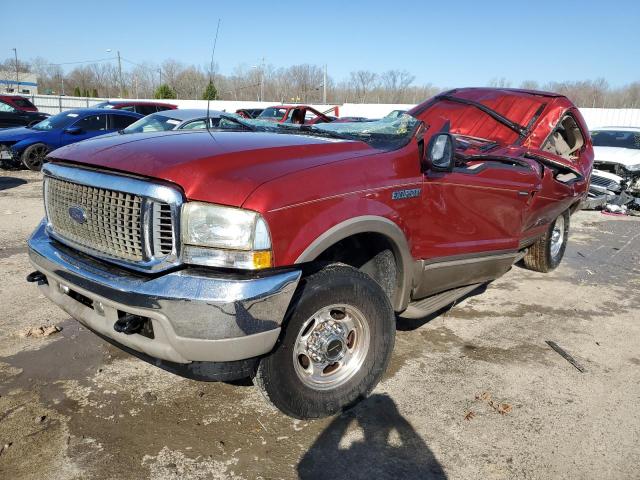 FORD EXCURSION 2002 with VIN 1FMNU43S42EA69418 - Photo from auction