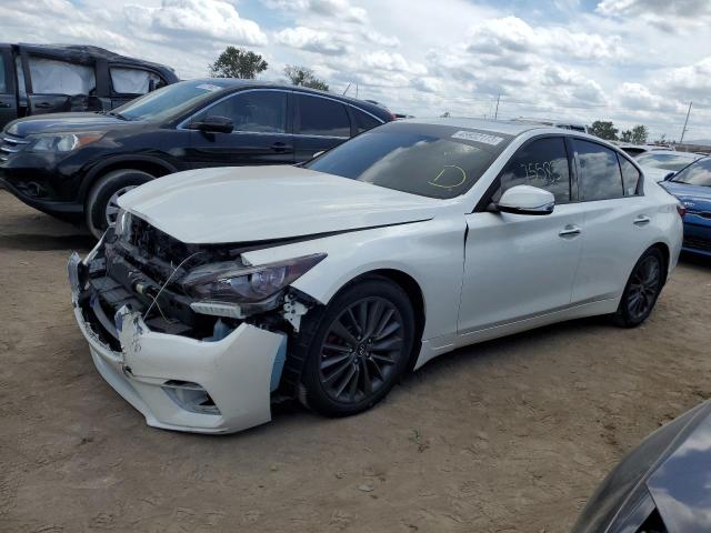 Photo 1 from auction – 2018 INFINITI Q50 LUXE with VIN JN1EV7AP1JM366185
