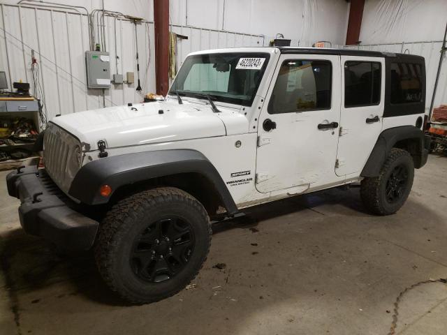 JEEP WRANGLER U 2016 with VIN 1C4BJWDG9GL262933 - Photo from auction