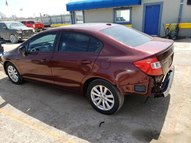 Photo 2 from auction – 2012 HONDA CIVIC EXL with VIN 2HGFB2F90CH566988
