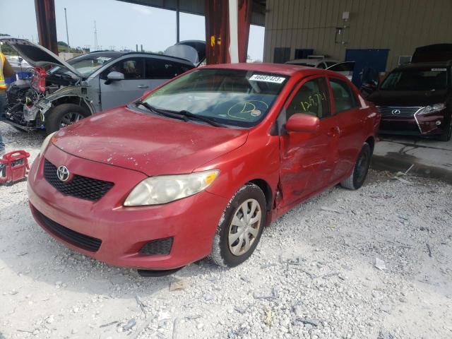 TOYOTA COROLLA BA 2009 with VIN 2T1BU40E19C107464 - Photo from auction