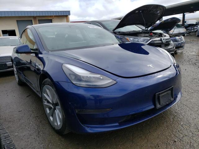 Photo 4 from auction – 2022 TESLA MODEL 3 with VIN 5YJ3E1EA6NF142691