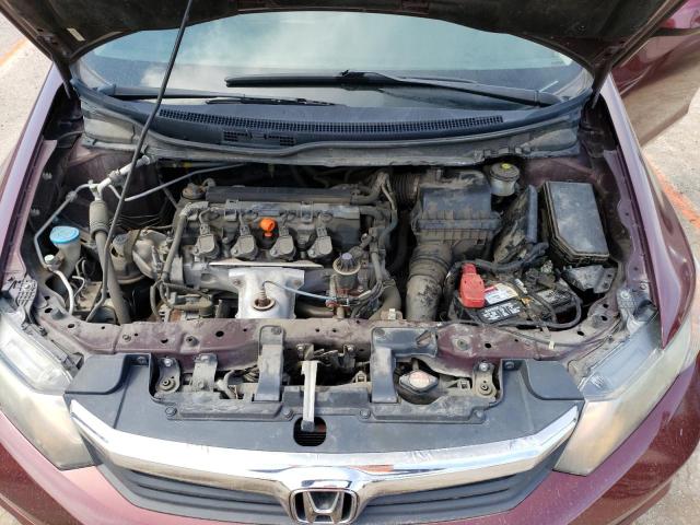 Photo 11 from auction – 2012 HONDA CIVIC EXL with VIN 2HGFB2F90CH566988