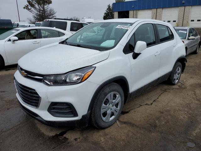 CHEVROLET TRAX LS 2018 with VIN KL7CJKSB7JB720547 - Photo from auction