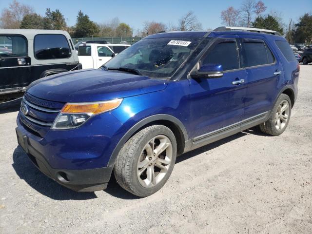 FORD EXPLORER L 2015 with VIN 1FM5K7F85FGB24203 - Photo from auction